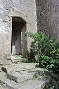 Entrée salle capitulaire, logis de l'abbé.