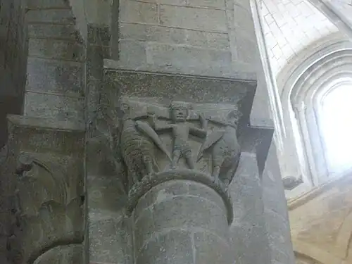 Abbaye de Conques, XIe&nbsp;siècle.