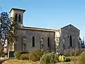 L'église Sainte-Quitterie (octobre 2015).