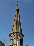 Le clocher de l'église paroissiale.