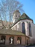 Parties gothiques (cloître et chœur) de l’église Sainte-Madeleine.