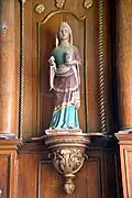 La statue de Sainte Marie-Madeleine.