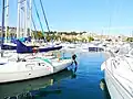 La marina de Sainte-Maxime.