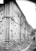 Façade nord de la chapelle, photographie ancienne d'Henri Heuzé (1851-1927)