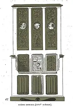 siège curial,