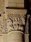 Daniel dans la fosse aux lions, détail.