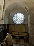 1re&nbsp;travée, niche côté nord.