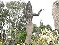 Sculpture d'un danseur