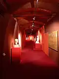 Vue partielle de la salle des expositions temporaires