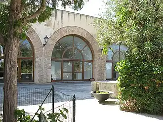 Salle d'exposition.