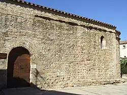 Chapelle Saint-Étienne : mur sud