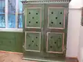 Armoire à partitions musicales.