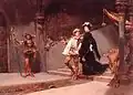 Saliendo de caza (chasse à la chasse).