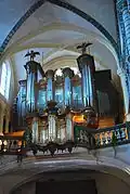 Orgue Merklin de la collégiale Saint-Anatoile de Salins-les-Bains (1866-1880).