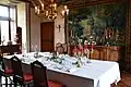 Salle à manger du château de Montpoupon