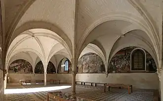 Intérieur de la salle capitulaire