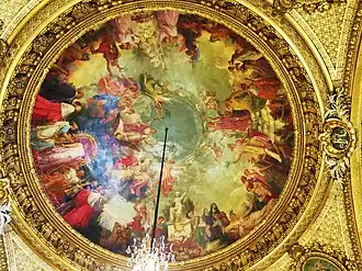Jean Alaux, L’Apothéose de Napoléon Ier, coupole.
