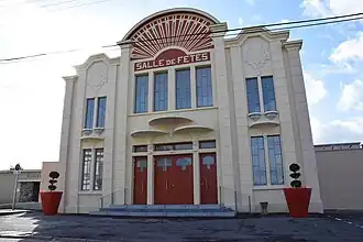 La salle des fêtes.