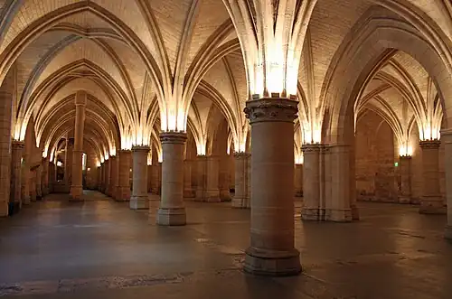 Salle des gens d'armes.