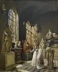 Vue de la Salle du xviie siècle du Musée des Monuments Français, musée des Beaux-Arts de Reims.