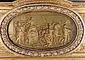 Voussure ouest : Le Triomphe de Constantin, par Houasse