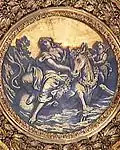 Europe enlevée par un taureau, camaïeu ouest du plafond du salon de Vénus