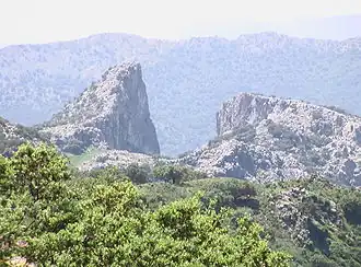 Le Salto del Cabrero (es), sur Benaocaz au sud de Grazalema