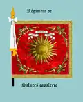 régiment de Saluces cavalerie, avers
