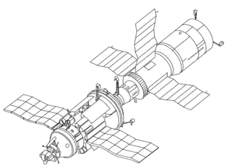 Description de l'image Salyut 7 and Cosmos 1686 drawing.png.