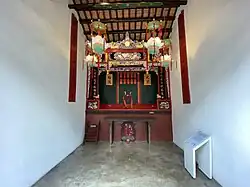 Salle des ancêtres.