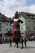 Le géant Samson de Tansweg en 2010