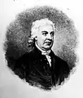 Le président pro tempore du Sénat Samuel Livermore.