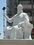 Statue de Samuel Ier de Bulgarie.