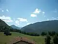 Vue depuis le village.