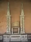 Trône papal, archibasilique Saint-Jean de Latran, Rome