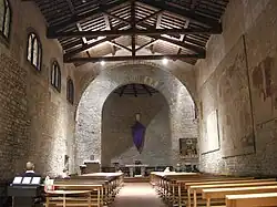 L'intérieur.