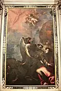 tableau : épisode de la vie de Saint François