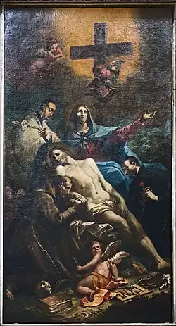 Deposizione di Cristo dalla croce, Église San Geremia
