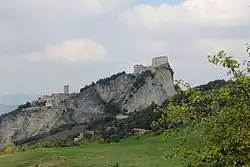 San Leo, panorama.