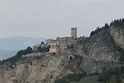 San Leo, panorama.