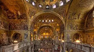 Intérieur de la Basilique Saint-Marc