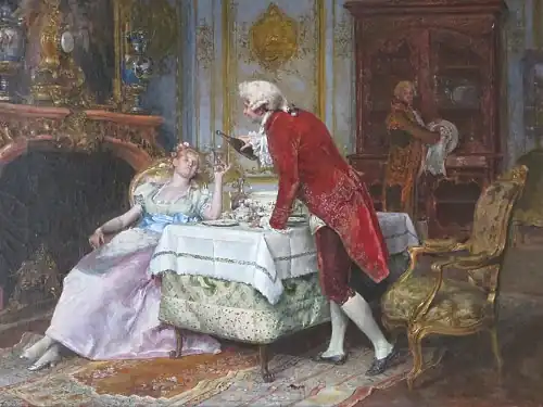 Idylle au temps de Louis XV (Idilio en los tiempos de Luis XV)