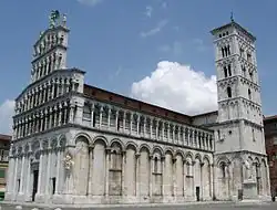 Église San Michele in Foro de Lucques.