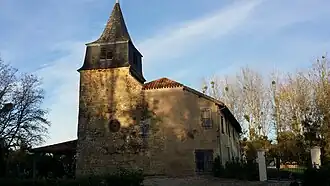 L'église Notre-Dame du Bernet.