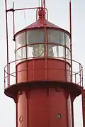 Détail du phare du Sandettié