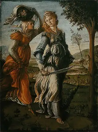 Sandro Botticelli, vers 1470.