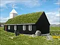 Église en bois de Sandur (îles Féroé)