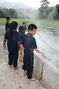Les sources d'eau chaude de San Kamphaeng