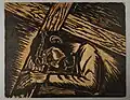 Sans Titre - Le Christ portant la croix (années 1960-1970), Musée d'art et d'histoire de Saint-Brieuc.