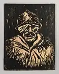 Sans titre - Soldat blessé casqué (entre 1960 et 1980), Musée d'Art et d'Histoire de Saint-Brieuc.